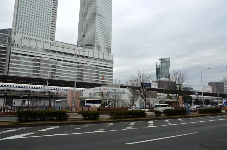 名古屋駅新幹線口再開発状況